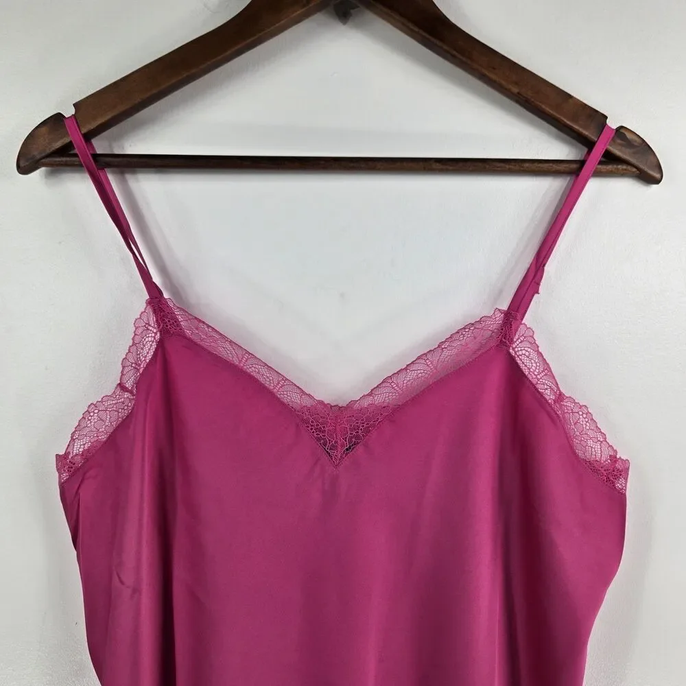 I.N.C.‎ International Concepts Women's XS Divine Berry Satin Chemise NWT